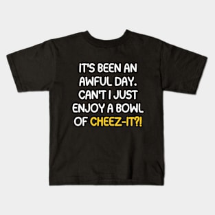 Cheez-it to the rescue! Kids T-Shirt